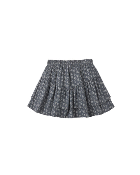 tiered mini skirt heart ditsy