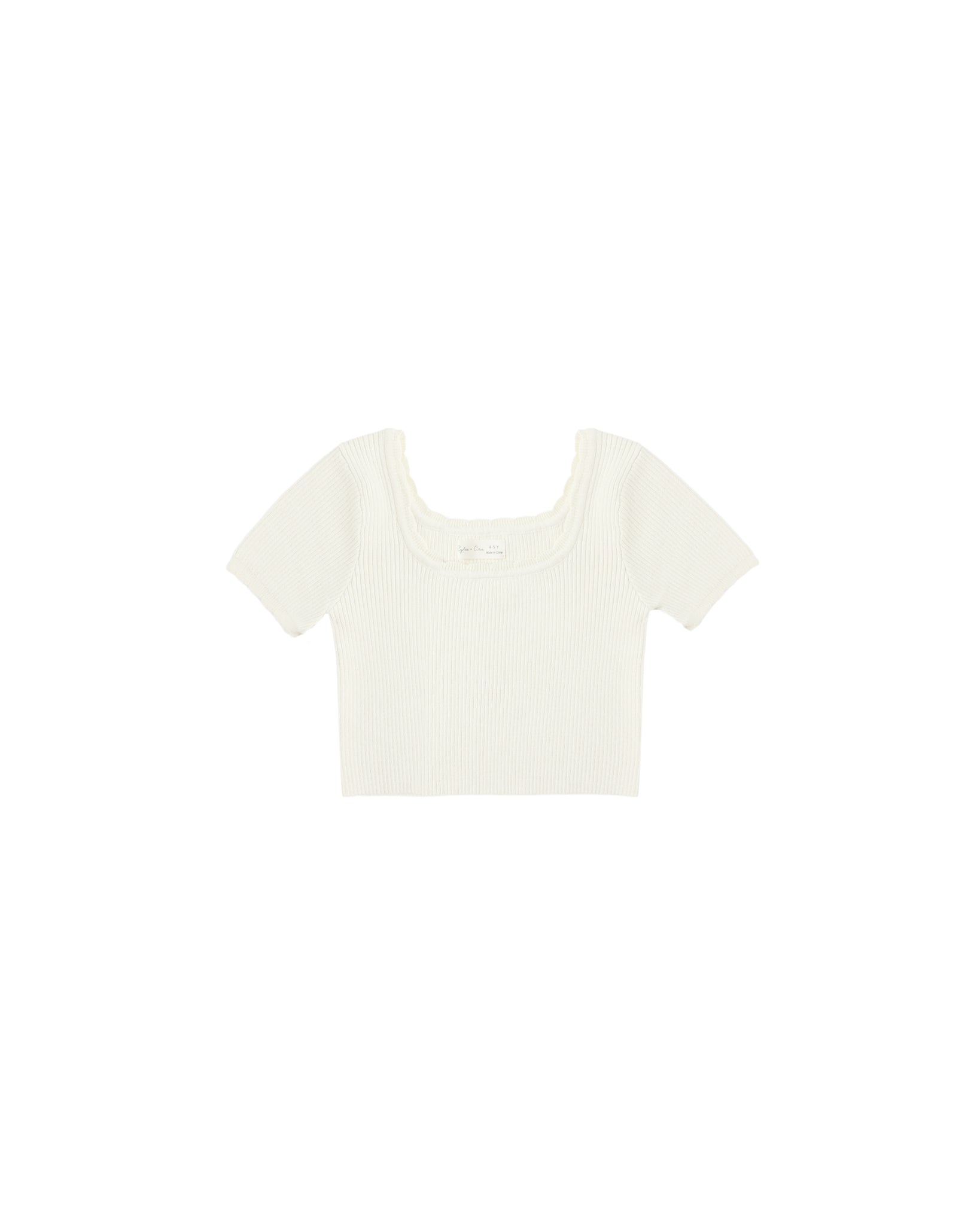 scallop tee