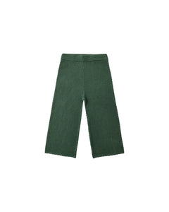 knit wide leg pant