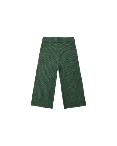 knit wide leg pant