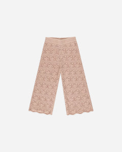 crochet knit pant