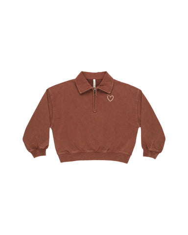 quarter zip pullover