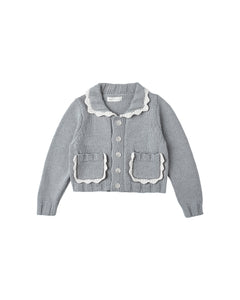 collared cardigan