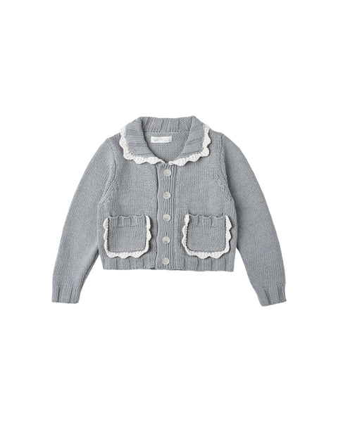 collared cardigan