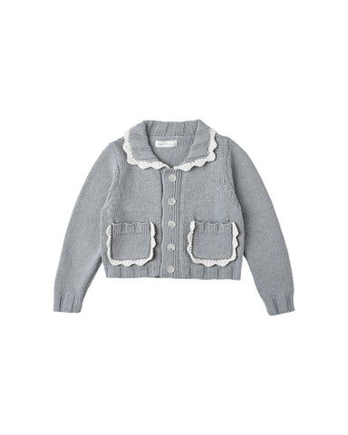 collared cardigan