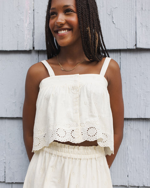 teen eyelet swing top