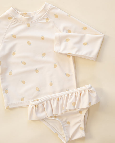 pineapple rashguard set