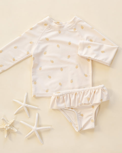 pineapple rashguard set
