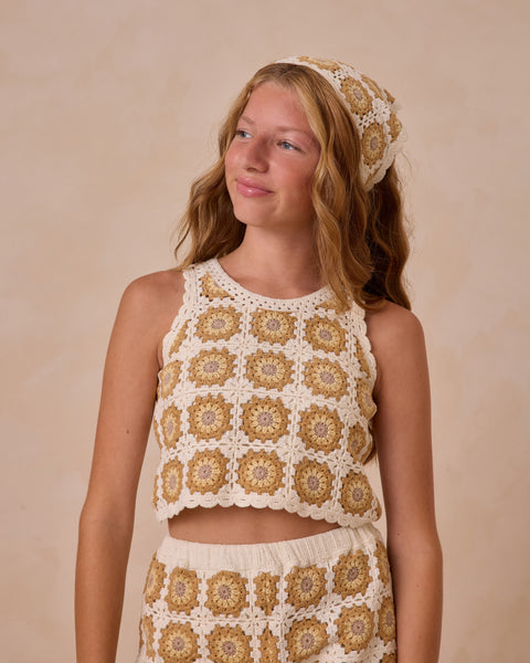 teen crochet tank set