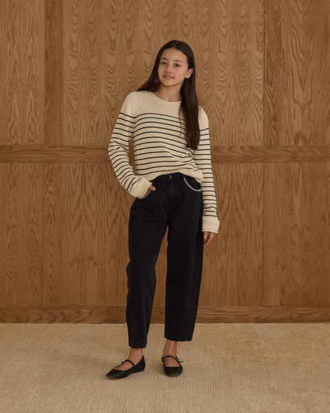 teen round neck sweater