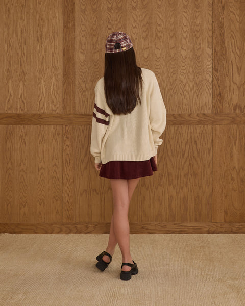 teen collegiate cardigan