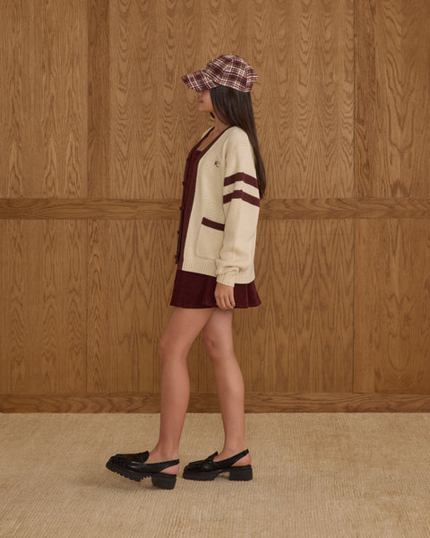 teen collegiate cardigan
