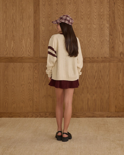teen collegiate cardigan