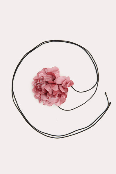 rose flower necklace
