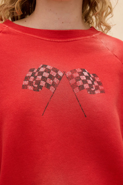 ready set go raglan sweatshirt