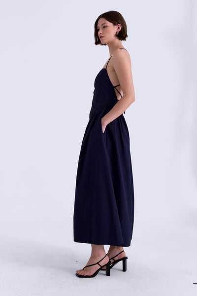 sadee open back dress