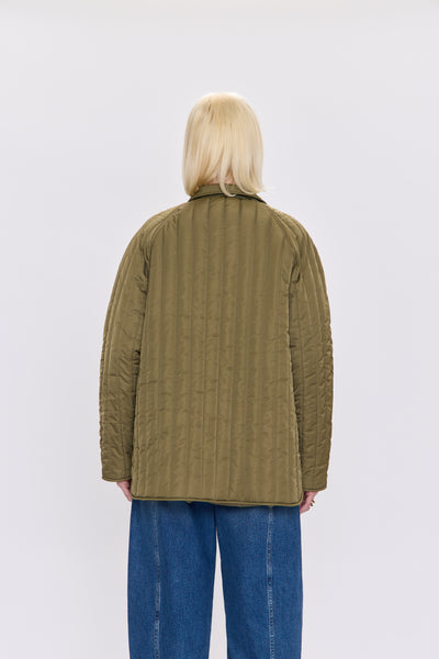 sawyer quilted barn jacket
