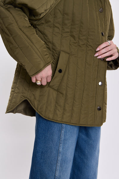 sawyer quilted barn jacket