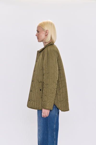 sawyer quilted barn jacket