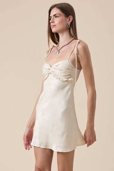tie shoulder dress