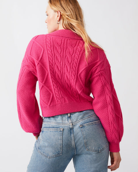 cay collared sweater