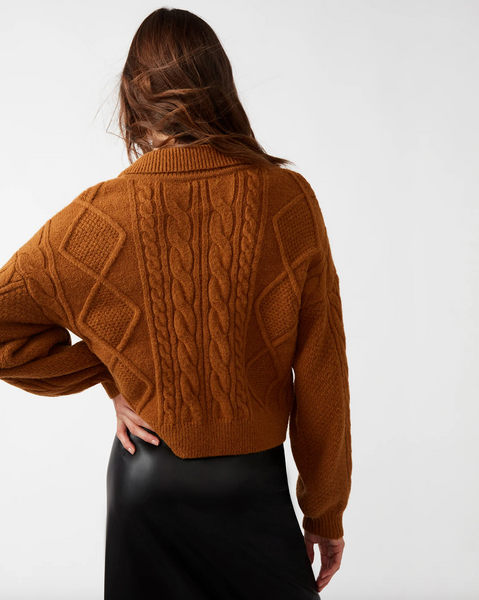 cay collared sweater