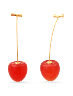 sweet cherry drop earrings