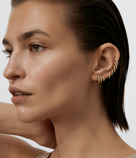 katerina triple pave hoop