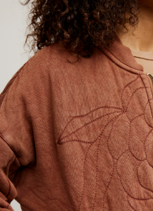 rose sweatshirt