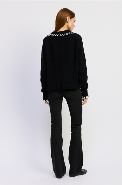 piper whipstitch cardigan