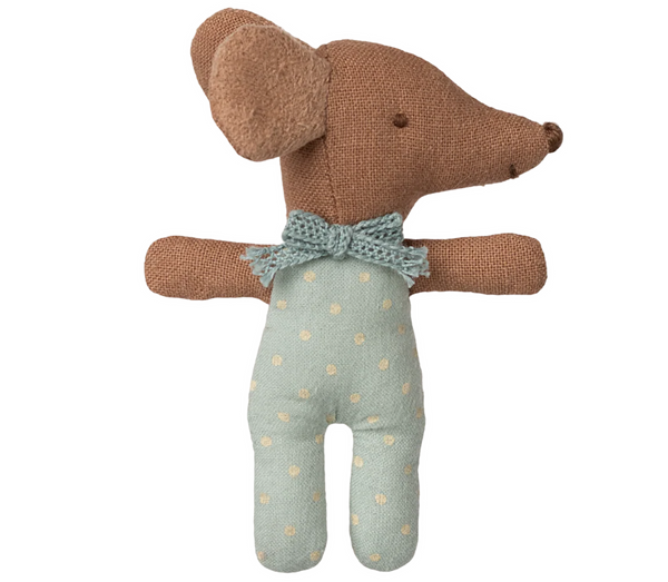 sleepy wakey baby mouse - blue