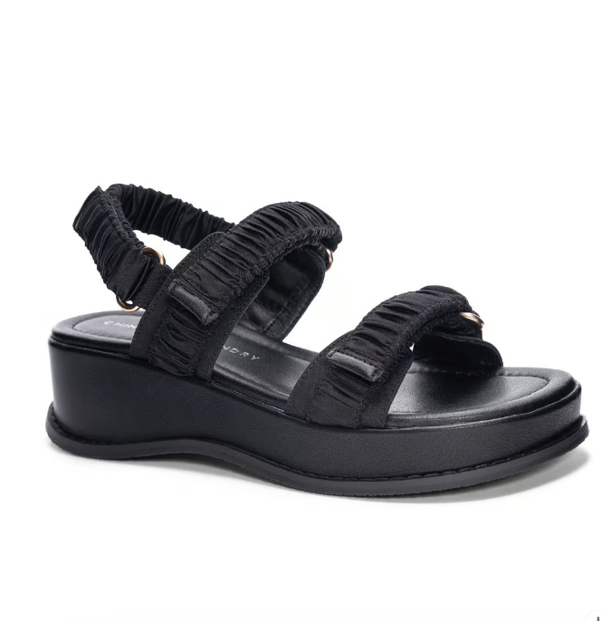 cashy satin sandal