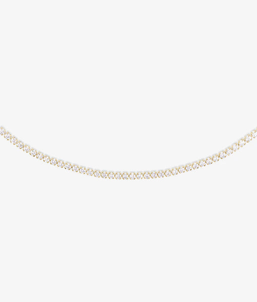 micro tennis necklace