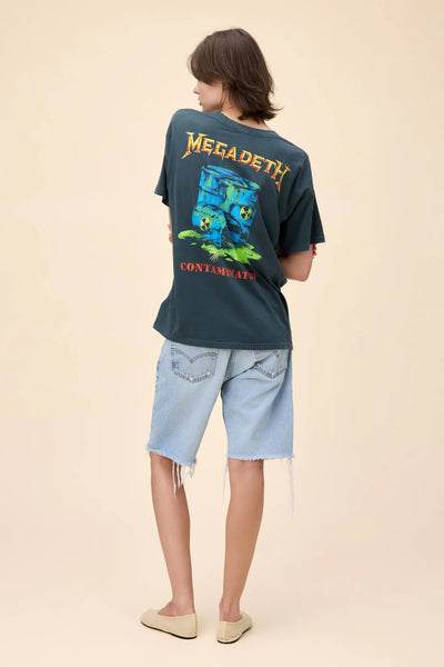 megadeath contaminated merch tee