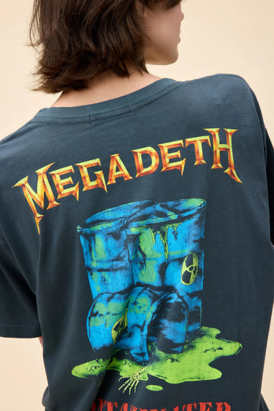 megadeath contaminated merch tee