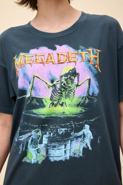 megadeath contaminated merch tee