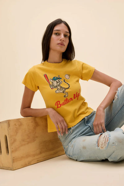 batter up kitty tee
