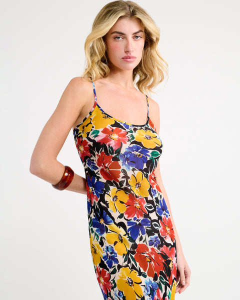 vintage slip maxi dress