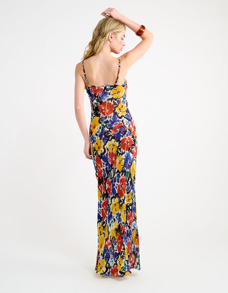 vintage slip maxi dress