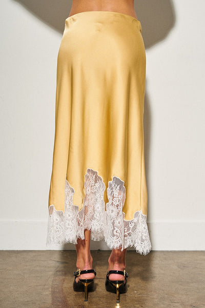midi slip skirt