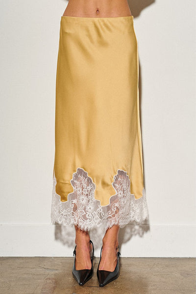 midi slip skirt