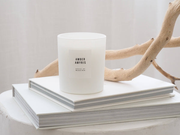 amber amyris candle 12oz