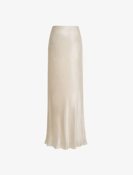 archive satin maxi skirt