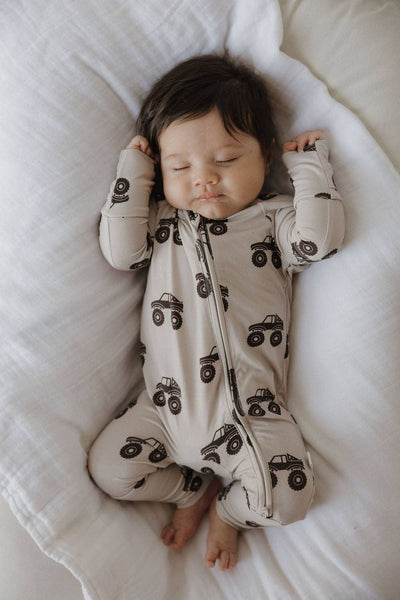 monster truck pajamas