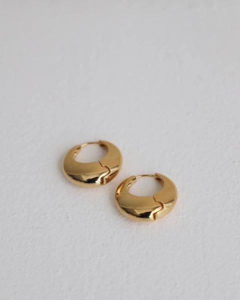 amalfi chunky hoops gold