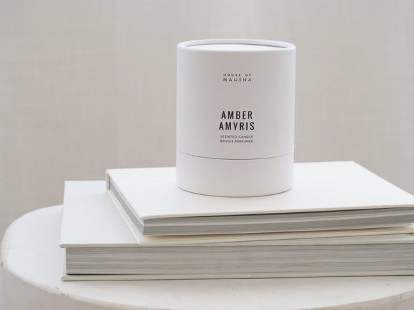 amber amyris candle 12oz