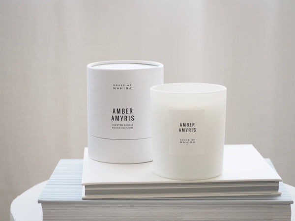 amber amyris candle 12oz
