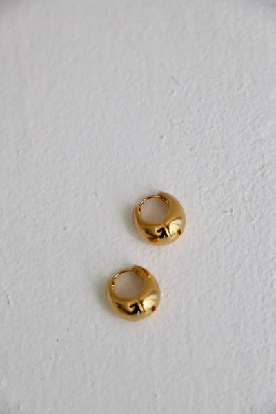 amalfi chunky hoops gold