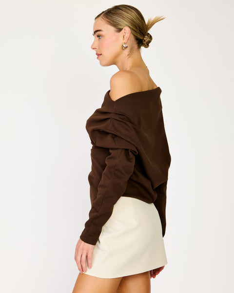 coen draped top