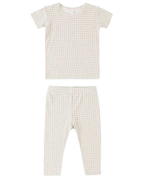 bamboo short sleeve pj set
